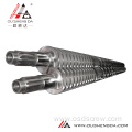 Conical Twin Screw and barrel for plastic Extruder(Extruder screw)